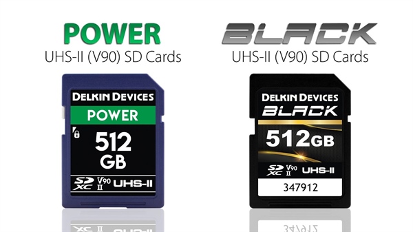 Delkin Devices 64GB POWER UHS-II SDXC Memory Card (2-Pack)