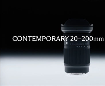 Sigma announces the  20-200mm F3.5-6.3 DG Contemporary Lens