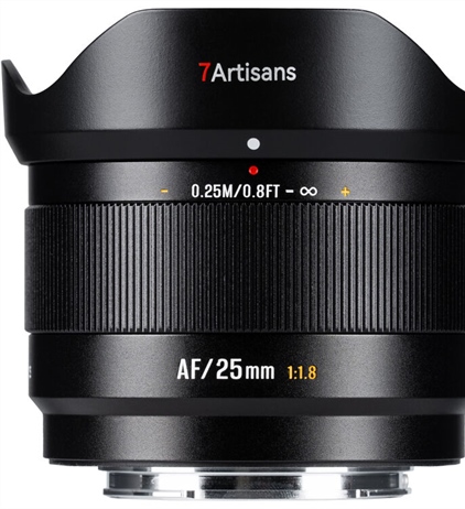 7Artisans AF 25mm F1.8 Lite